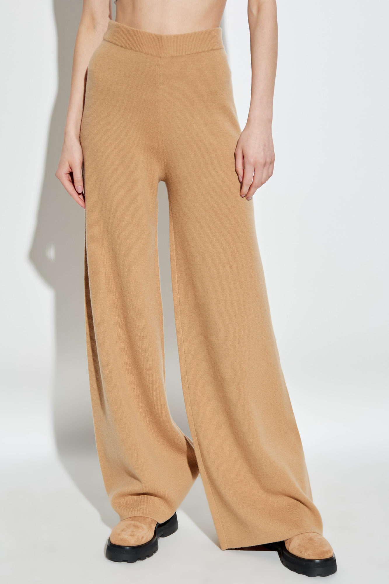 パンツ Max Mara Judy Wool And Cashmere Trousers Beige Wool trousers 'Judy' Max Mara - Vitkac AS